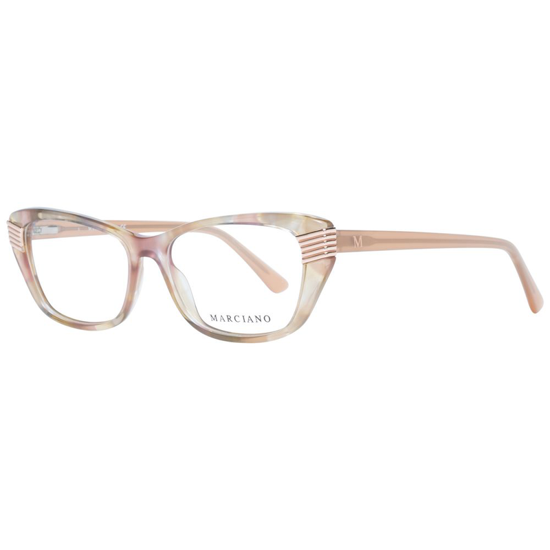 Beige plastic glasses (frames)-null