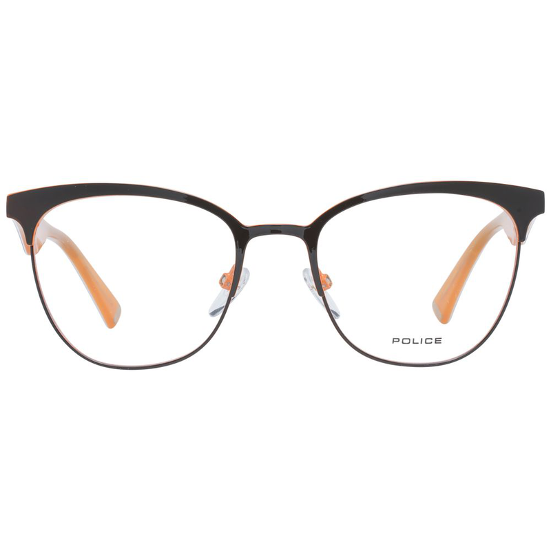 Brown plastic glasses (frames)-null