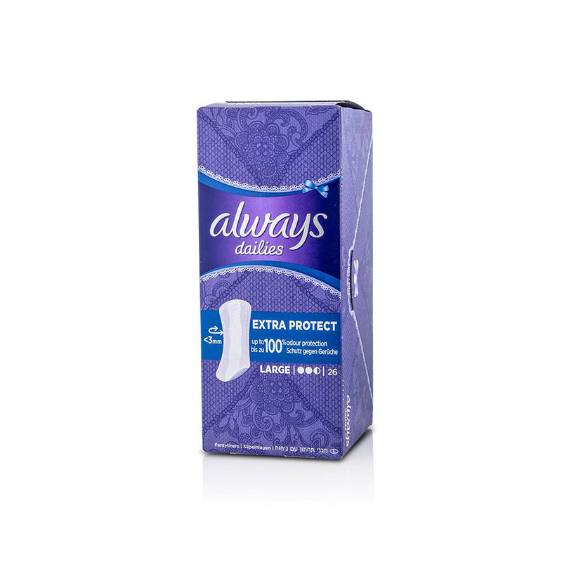 Always alldays 0 pantyliners large, , medium-null