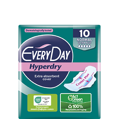 Every day hyperdry normal 1814, servietes, 2+1free, , medium