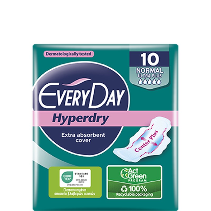 Product image: Every day hyperdry normal 1814, servietes, 2+1free, , medium-null