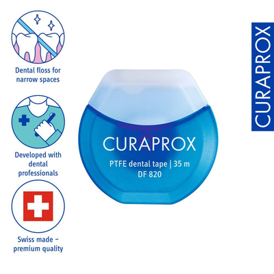 Curaprox dental tape 35m, , medium