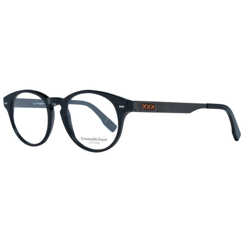 Black plastic glasses (frames)-null