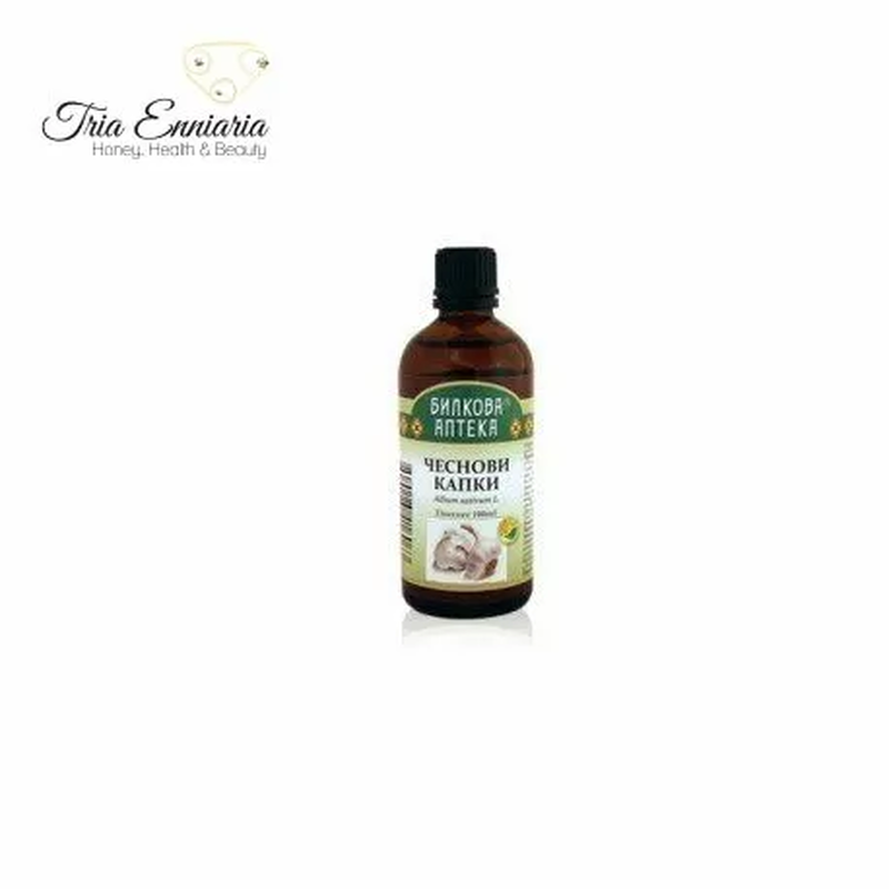 Garlic drops, herbal tincture , 100 ml, , medium image number null