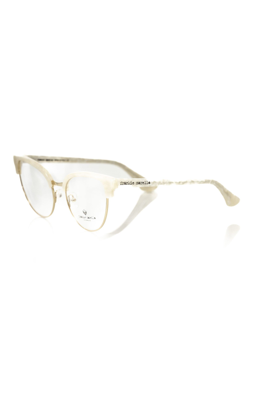 White metallic women's frame-null