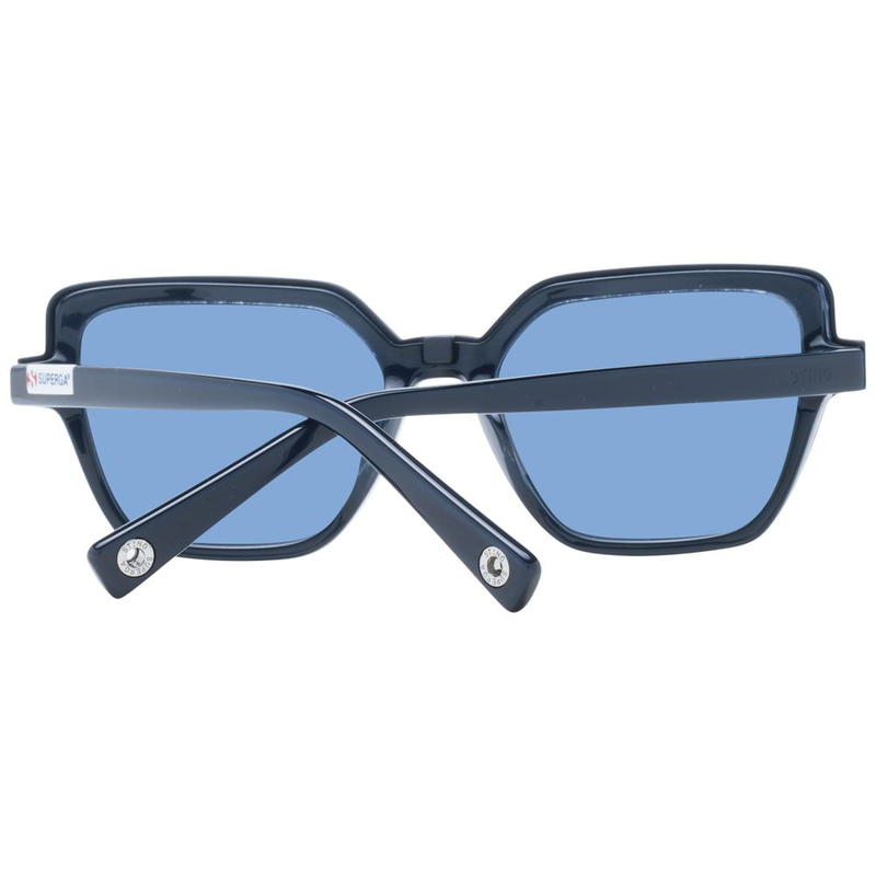 Blue acetate & plastic glasses (frames)-null