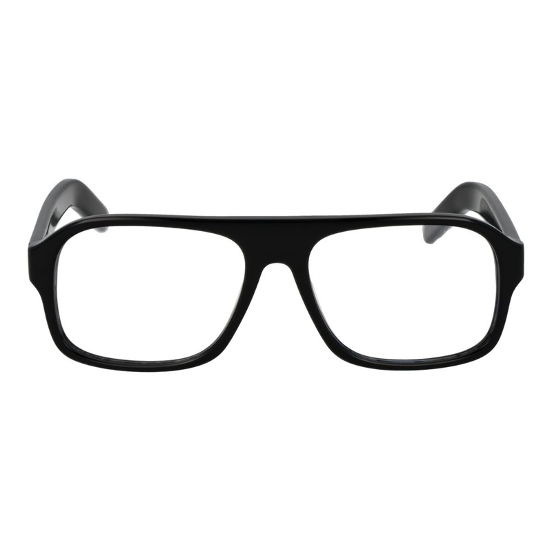 Black plastic glasses (frames)-null