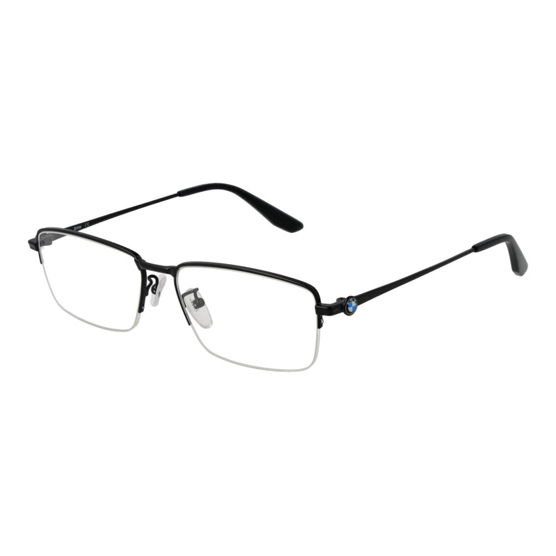 Black metal glasses (frames)-null