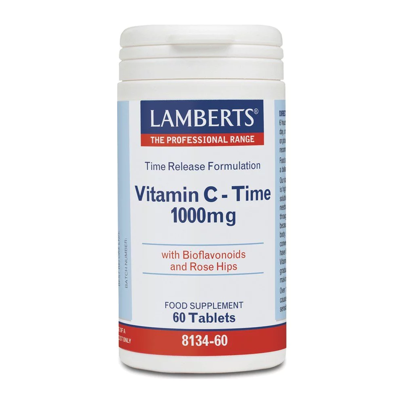 Product image: Lamberts vitamin c - time w/bioflavonoids, tablets, 60 x 1000mg, , medium-null