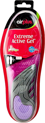Airplus extreme active gel insoles for women size 37-45 eu., , medium