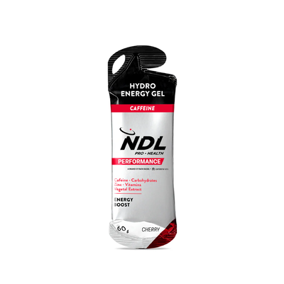 Ndl pro health energy gel with caffeine 60gr cherry flavor, , medium