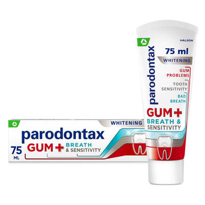 Parodontax gum & sensitivty white 75ml, dental gum, , medium