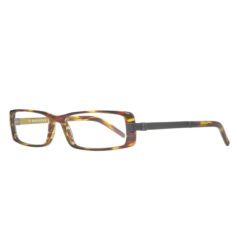 Brown plastic glasses (frames)-null