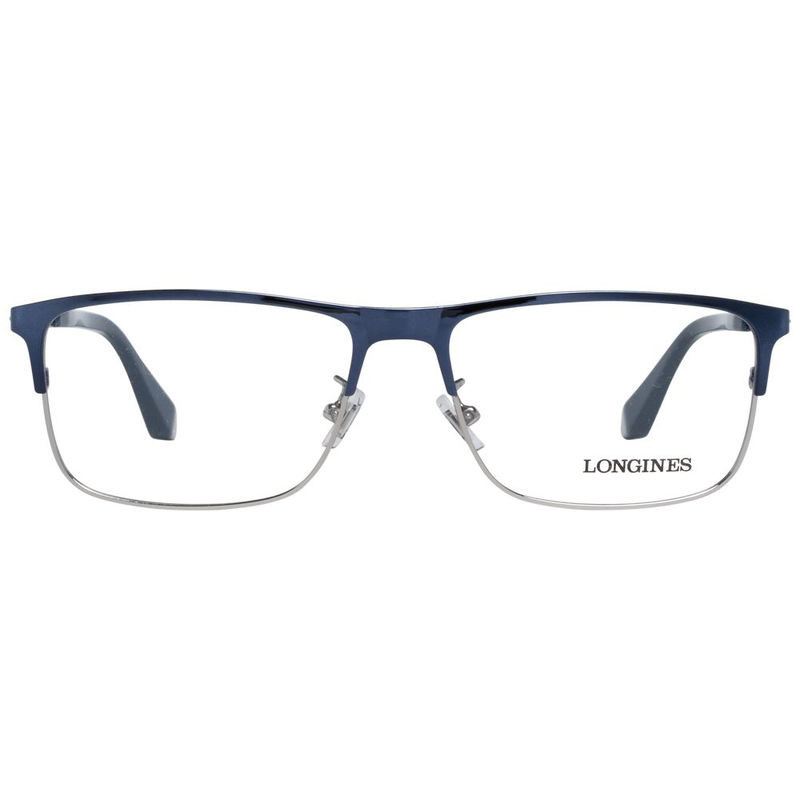 Blue metal glasses (frames)-null