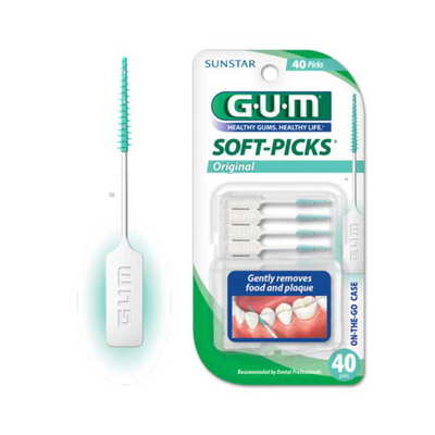 Gum soft-picks original regular 40pcs, , medium