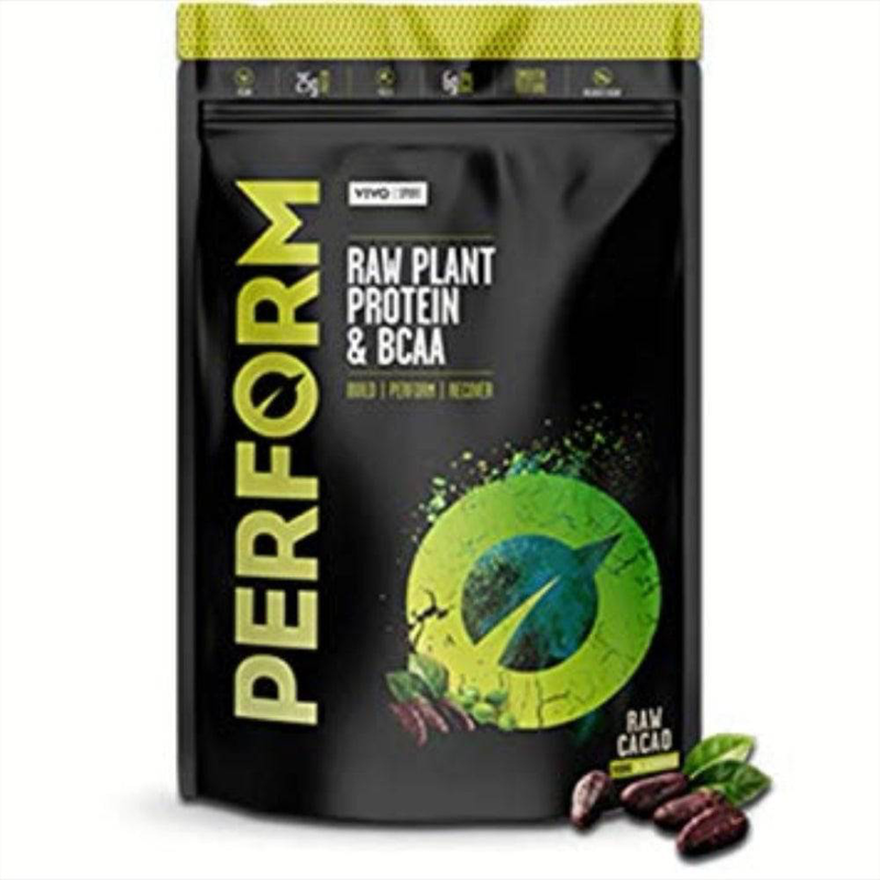 Product image: Perform raw plant protein & bcaa (7 servings) - vivo life-null