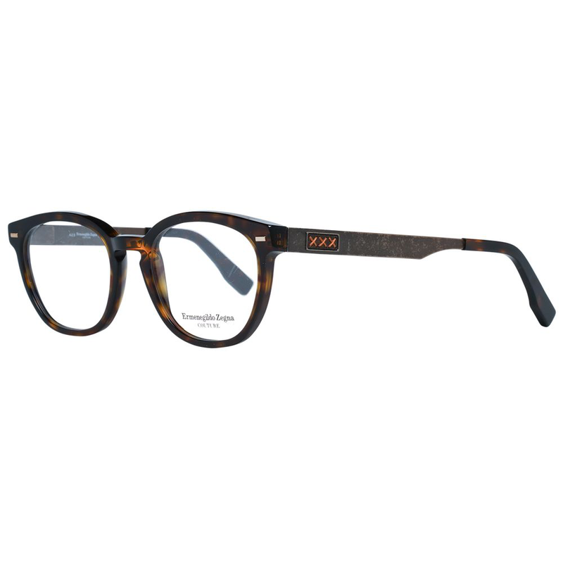 Brown plastic glasses (frames)-null