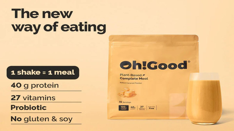 Product image: Chocolate 1500gr-Oh!good Vegan complete meal, , medium-null