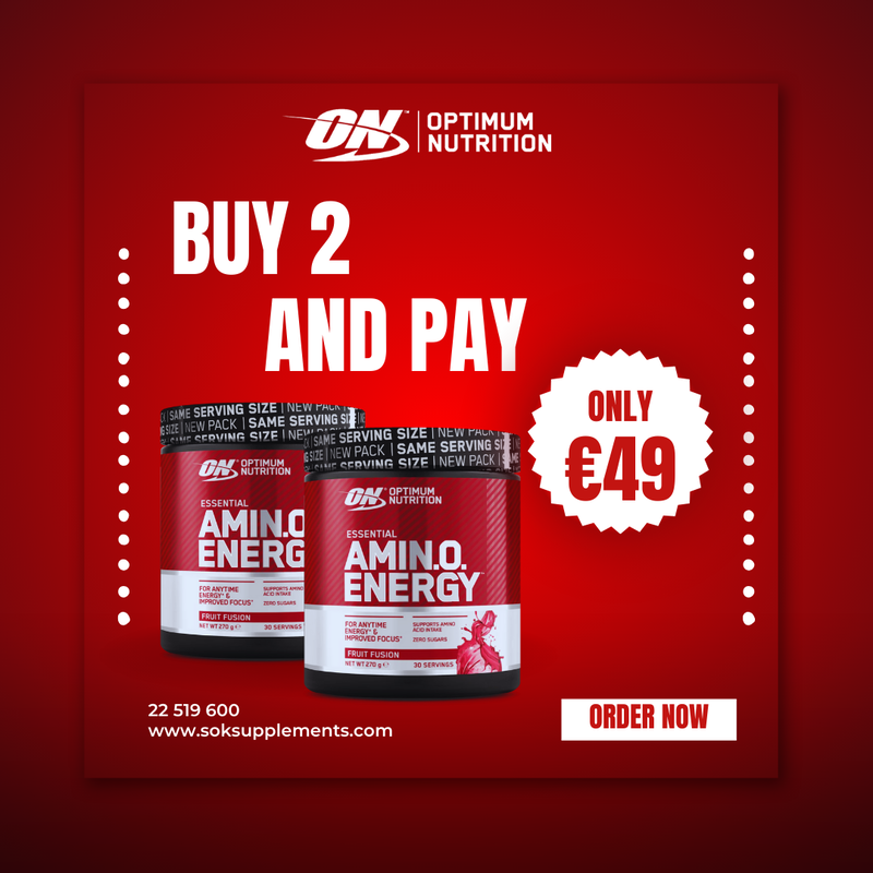 Optimum nutrition amin.o. Energy 270g 30 servings-null