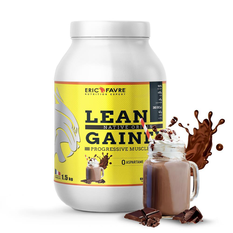 Eric favre lean gainer chocolat 1.5kg, , medium-null