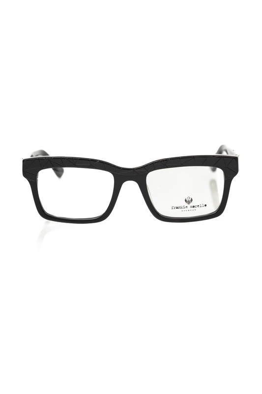 Black acetate men's frame-null