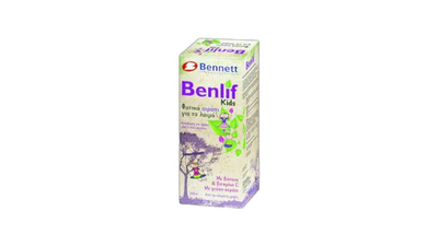 Benlif kids herbal syrup for sore throat 200ml, , medium