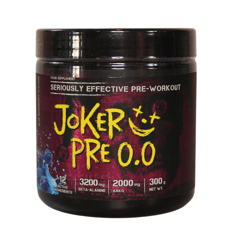 Joker pre 0.0 preworkout 300g  20 servings - fruit punch-null