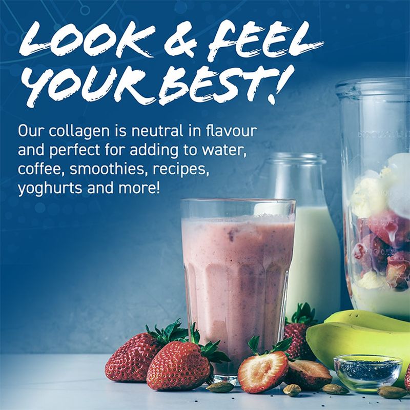 Applied nutrition marine collagen strawberry raspberry 300g-null