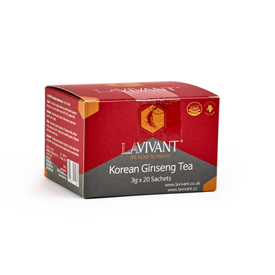 Lavivant korean ginseng tea 20 sachets, , medium