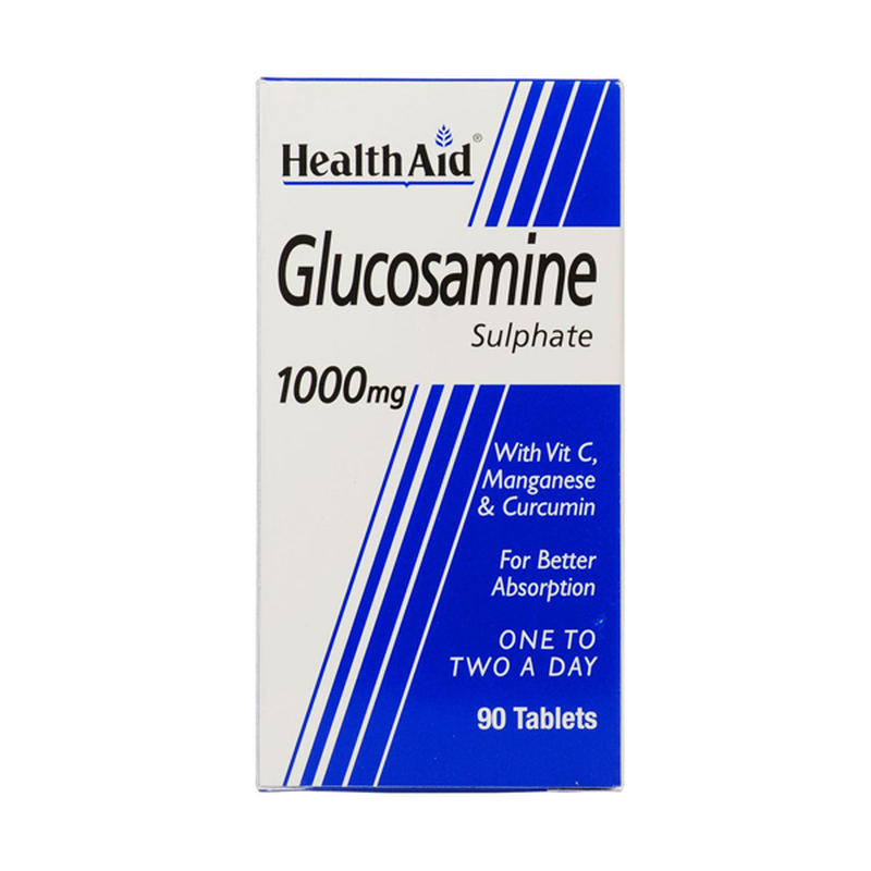 Health aid glucosamine sulphate 1000mg 90 &tau;&alpha;&mu;&pi;&lambda;έ&tau;&epsilon;&sigmaf;, , medium-null