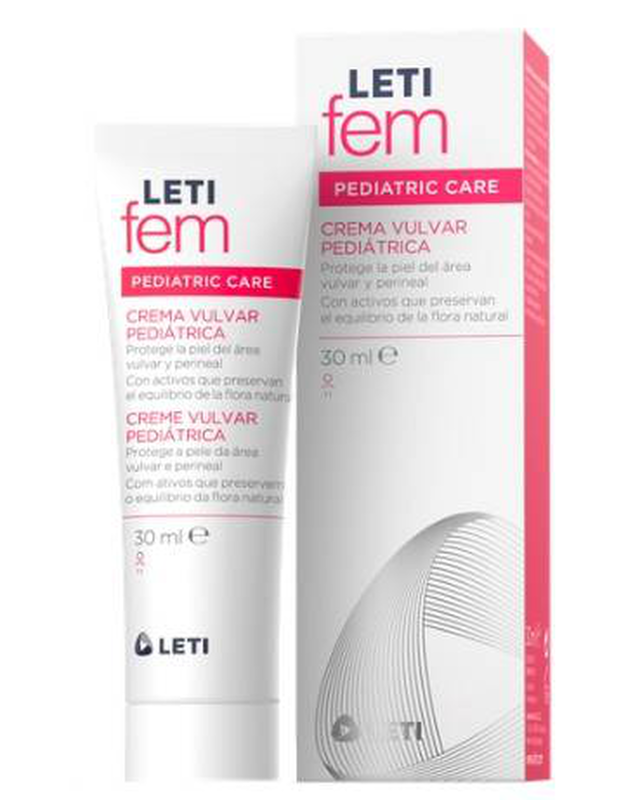Leti fem pediatric vulvar, cream, 30ml, , medium-null