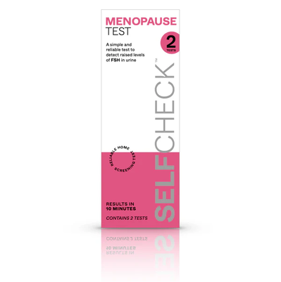Selfcheck menopause (fsh) test (2 tests)