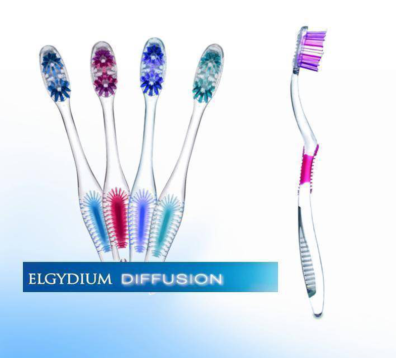 Elgydium diffusion medium toothbrush, , medium-null