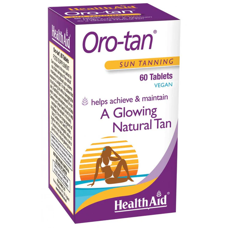 Health aid oro-tan sun tanning 60tabs, , medium-null