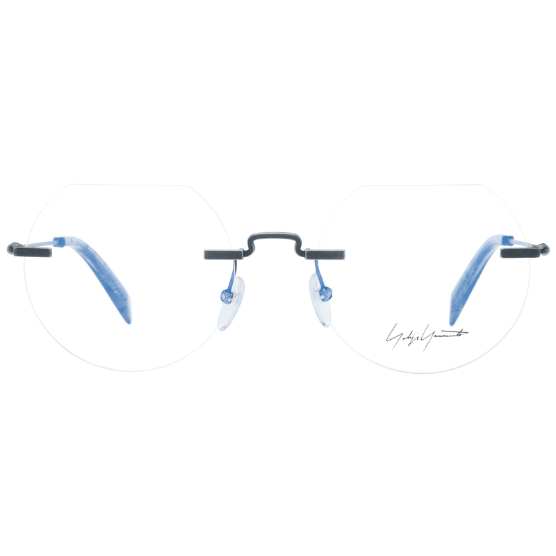 Gray metal glasses (frames)-null