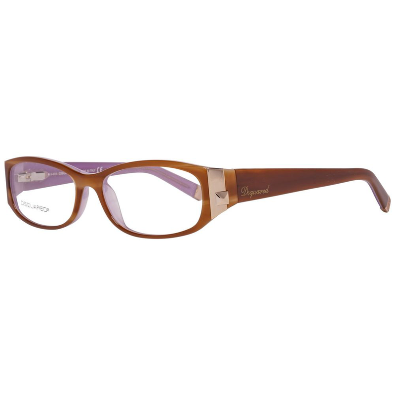 Brown plastic glasses (frames)-null