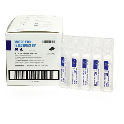 Water for  injection 5 ampoules x 10ml, , medium