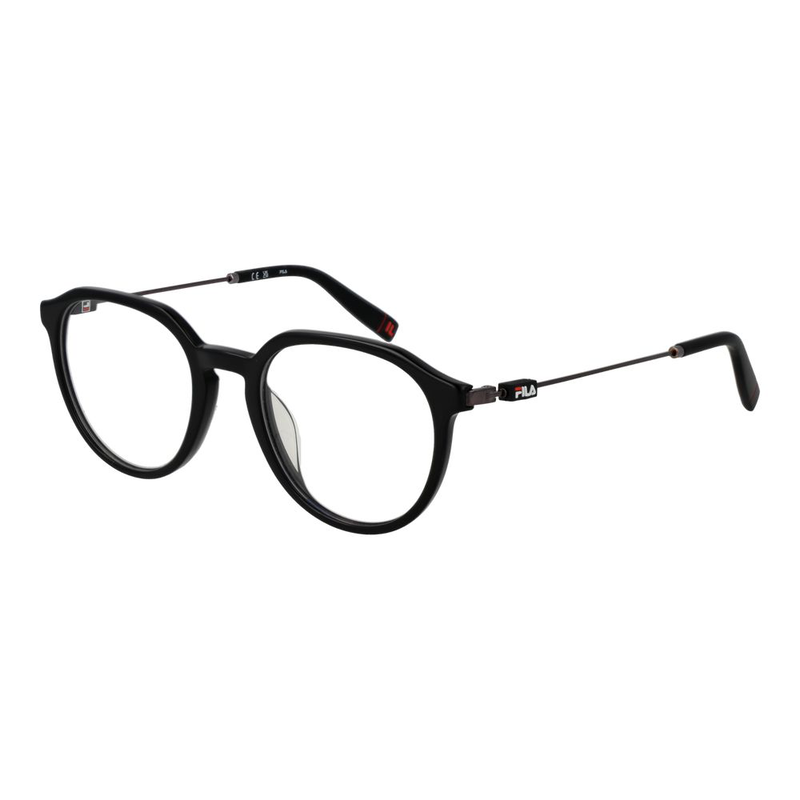 Black metal glasses (frames)-null