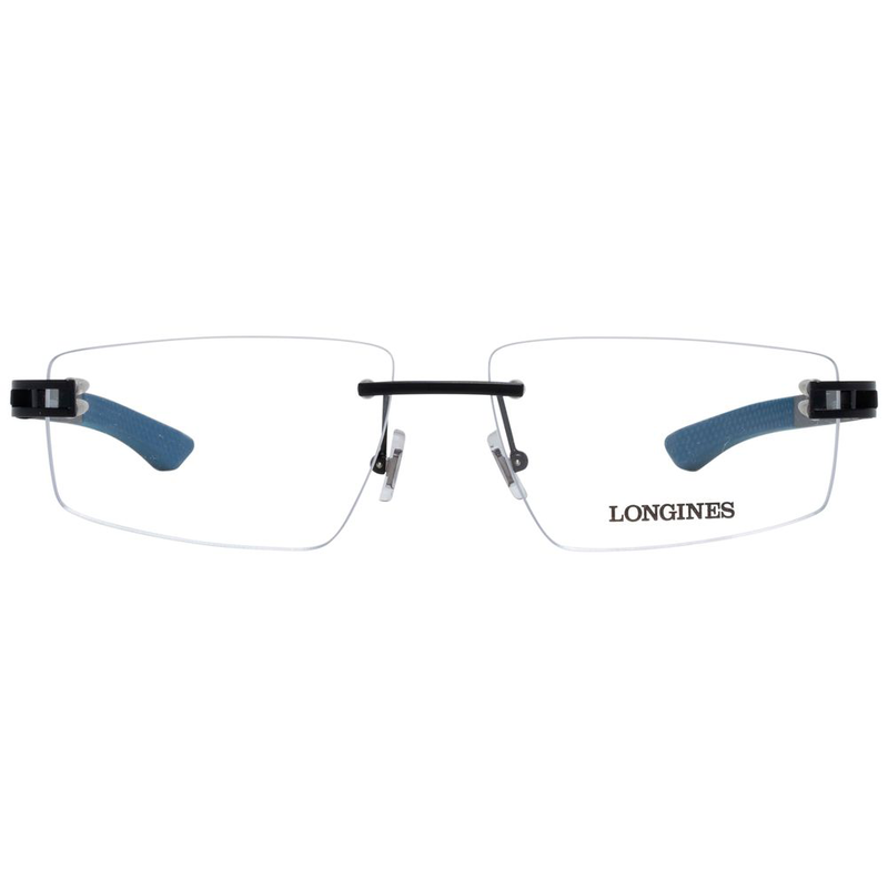 Black metal glasses (frames)-null