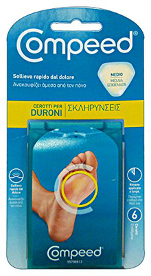 Compeed σκληρηνσεισ μεσαια 6 τμχ 885 plasters, , medium