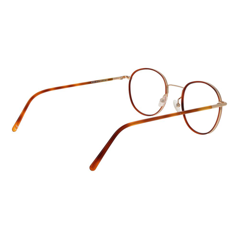 Orange metal glasses (frames)-null