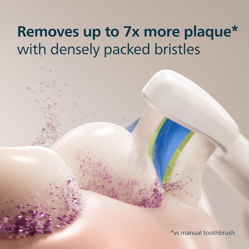 Product image: Philips sonicare optimal white ανταλλακτικές κεφαλές για ηλεκτρικές οδοντόβουρτσες 2 τεμάχια (hx6062/87), , medium-null