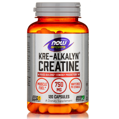 Now kre-alkalyn creatine 120 veg capsules, , medium