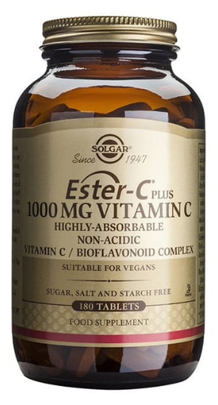 Solgar | ester-c plus 1000mg vitamin c | 180tabs, , medium-null