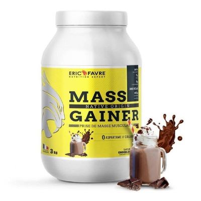 Eric favre mass gainer chocolate 3 kg, , medium