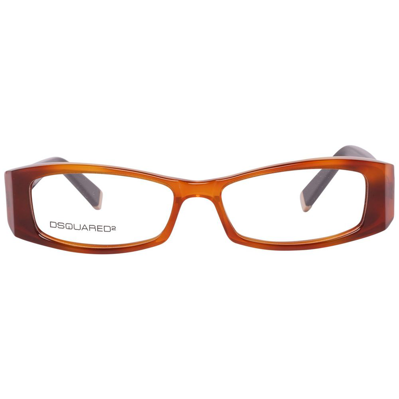 Brown plastic glasses (frames)-null