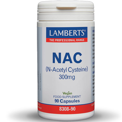 Lamberts | nac (n-acetyl cysteine) 300mg | 90caps, , medium