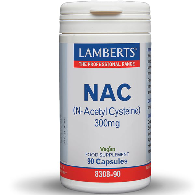 Lamberts | nac (n-acetyl cysteine) 300mg | 90caps, , medium-null