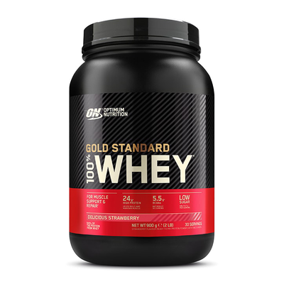 On g.s. 100% whey 900g double rich chocolate, , medium
