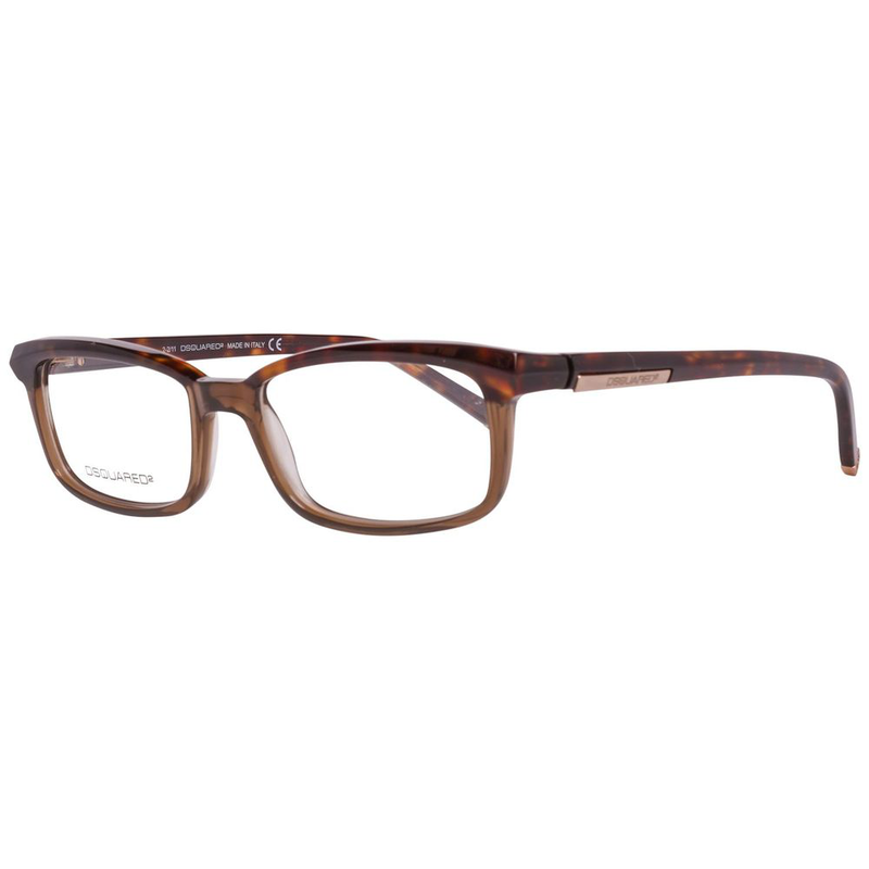Brown plastic glasses (frames)-null